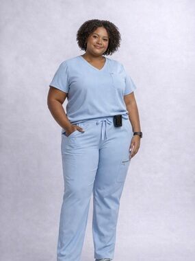 figs SET technical collection scrub  2Pieces Blue Size 4XL Jogger/shirt